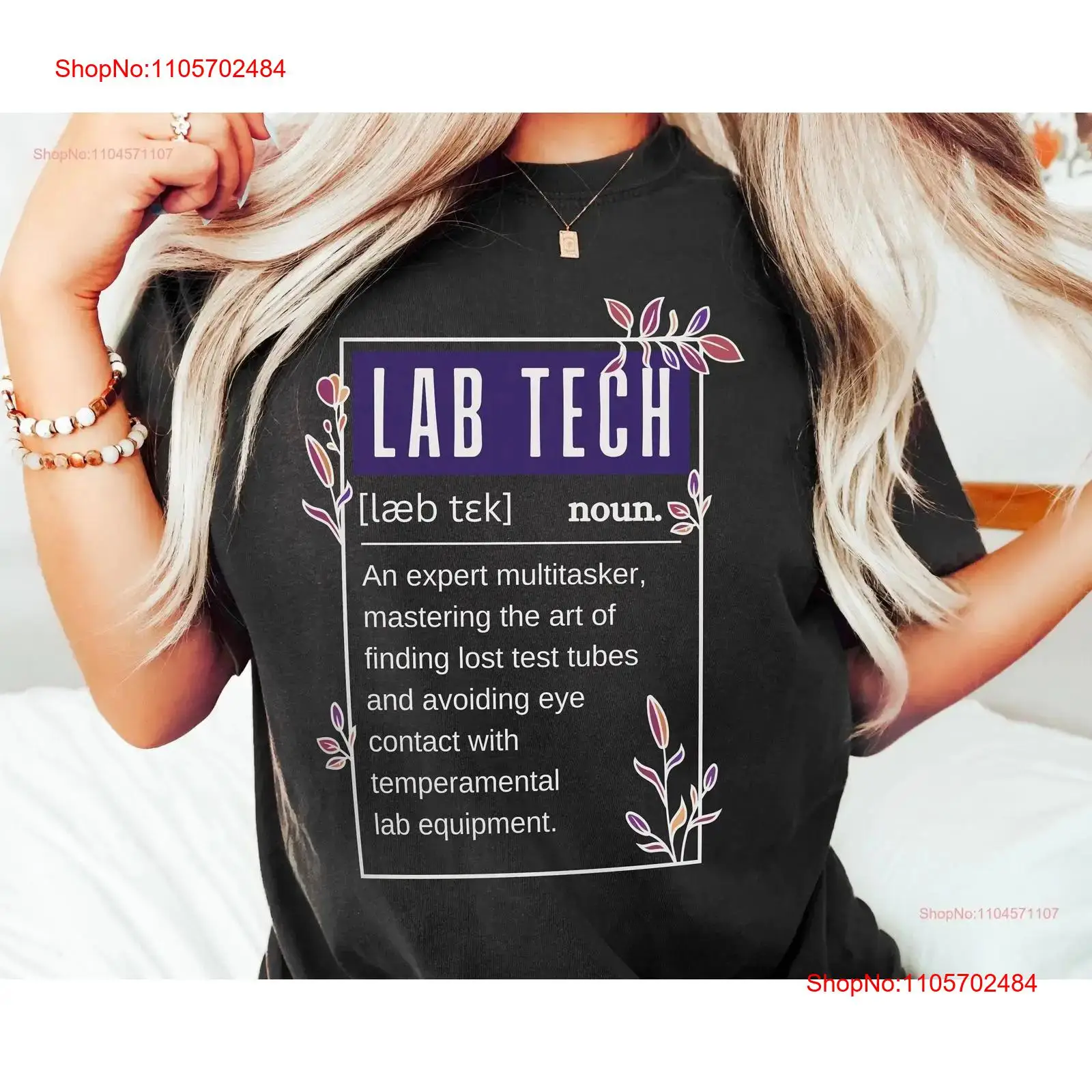 Medical Lab Technician - Забавная футболка для лаборанта, техника-лаборант, MLT
