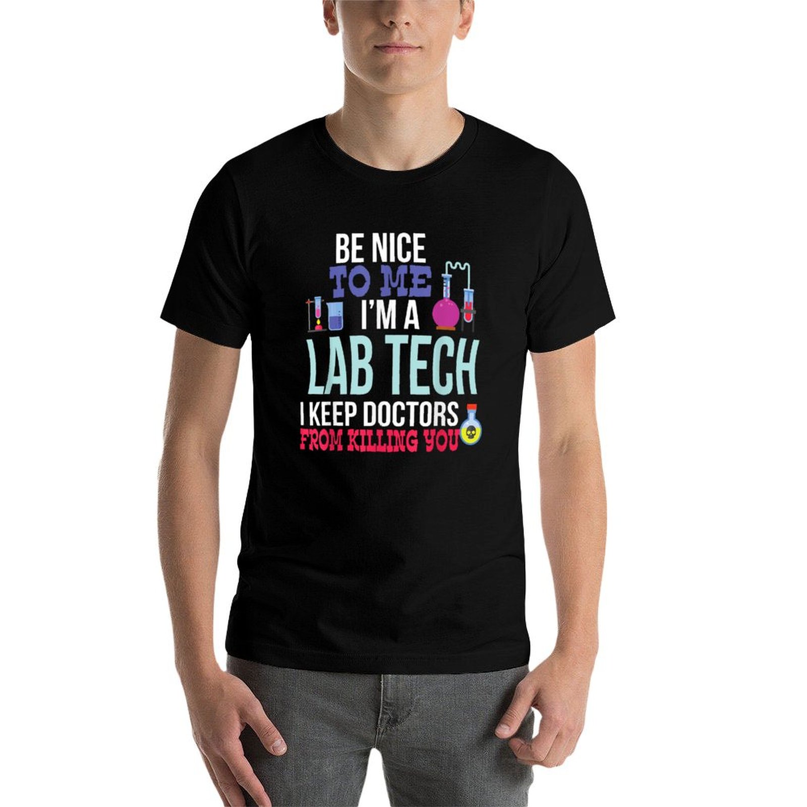 Забавная футболка для техников – обзор и цена Medical Lab Technician