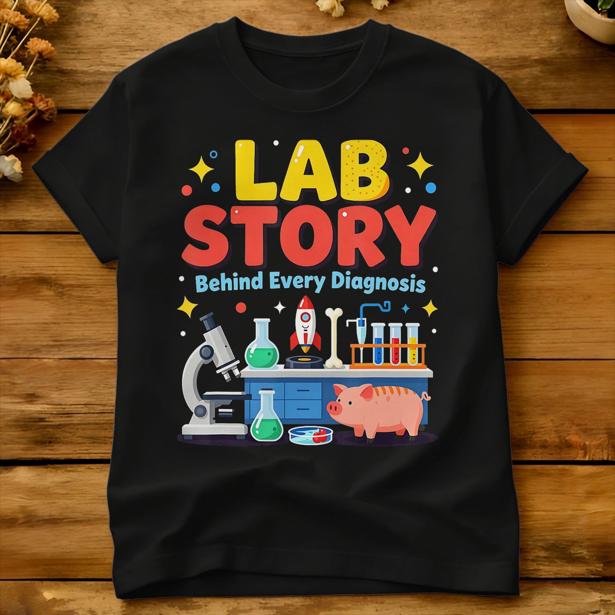 Мужские футболки для техников  – обзор и цена Medical Lab Technician