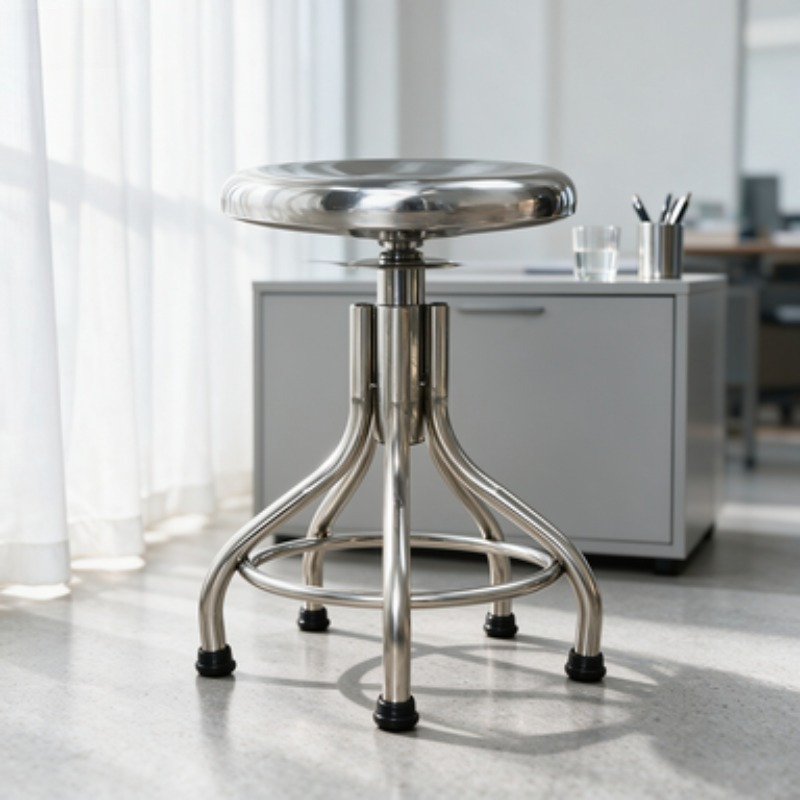 Вращающийся круглый стул из не – обзор и цена Medical Lab Furniture